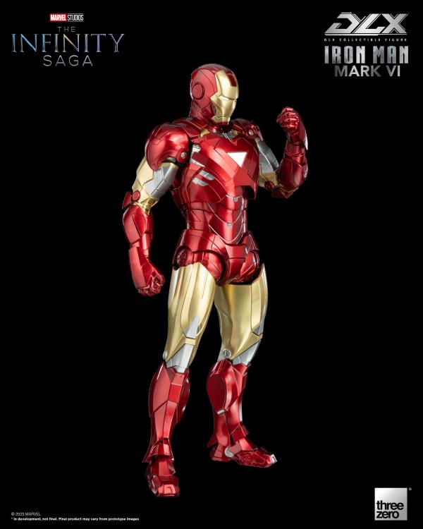 PREORDER Threezero Avengers: The Infinity Saga DLX Iron Man Mark 6 1/12 Scale Figure