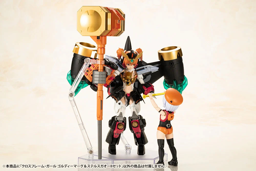 IN STOCK Kotobukiya CG010 CROSS FRAME GIRL GOLDYMARG & STEALTH GAO II SET