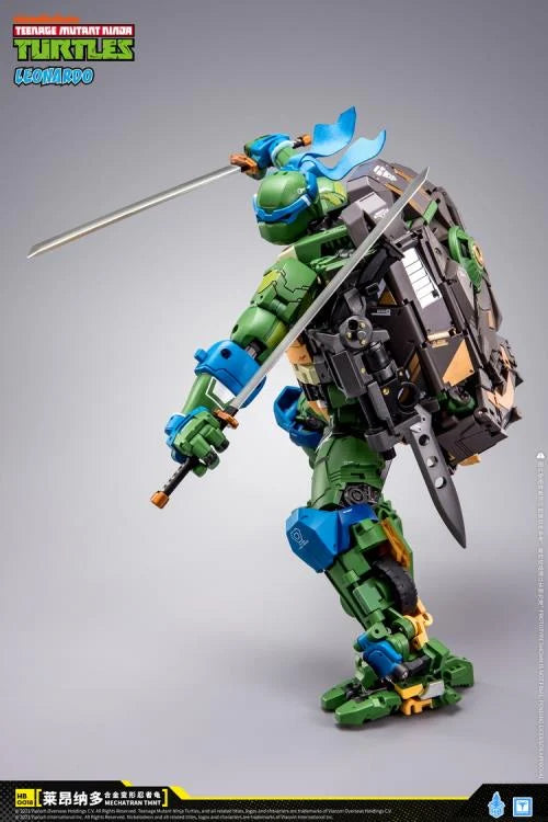 PREORDER Teenage Mutant Ninja Turtles MechaTran HB0018 Leonardo Figure Reissue