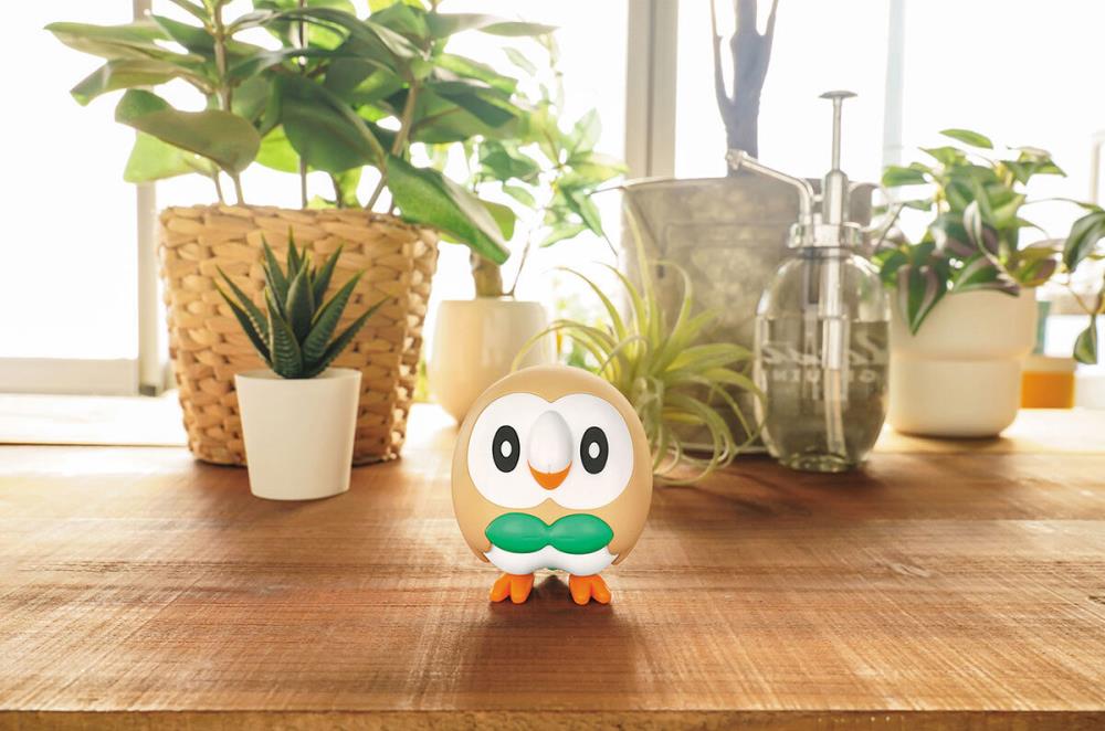 IN STOCK Pokemon Plamo Collection Quick!! 10 Rowlet Model Kit