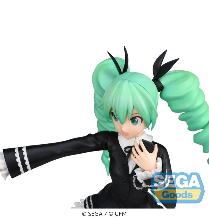PREORDER Hatsune Miku Project DIVA Arcade Future Tone Hatsune Miku (Dark Angel Ver.) Super Premium Figure