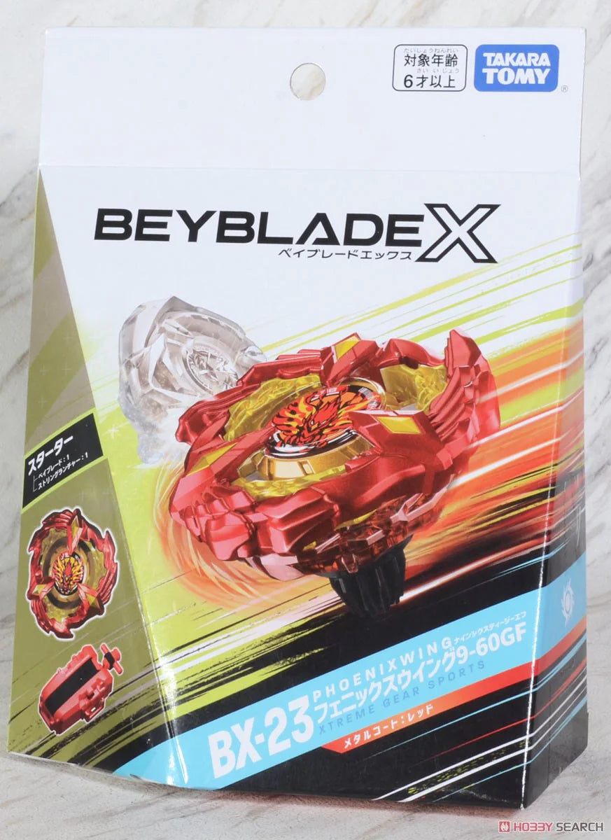 IN STOCK Beyblade X BX-23 Starter Phoenix Wing 9-60GF