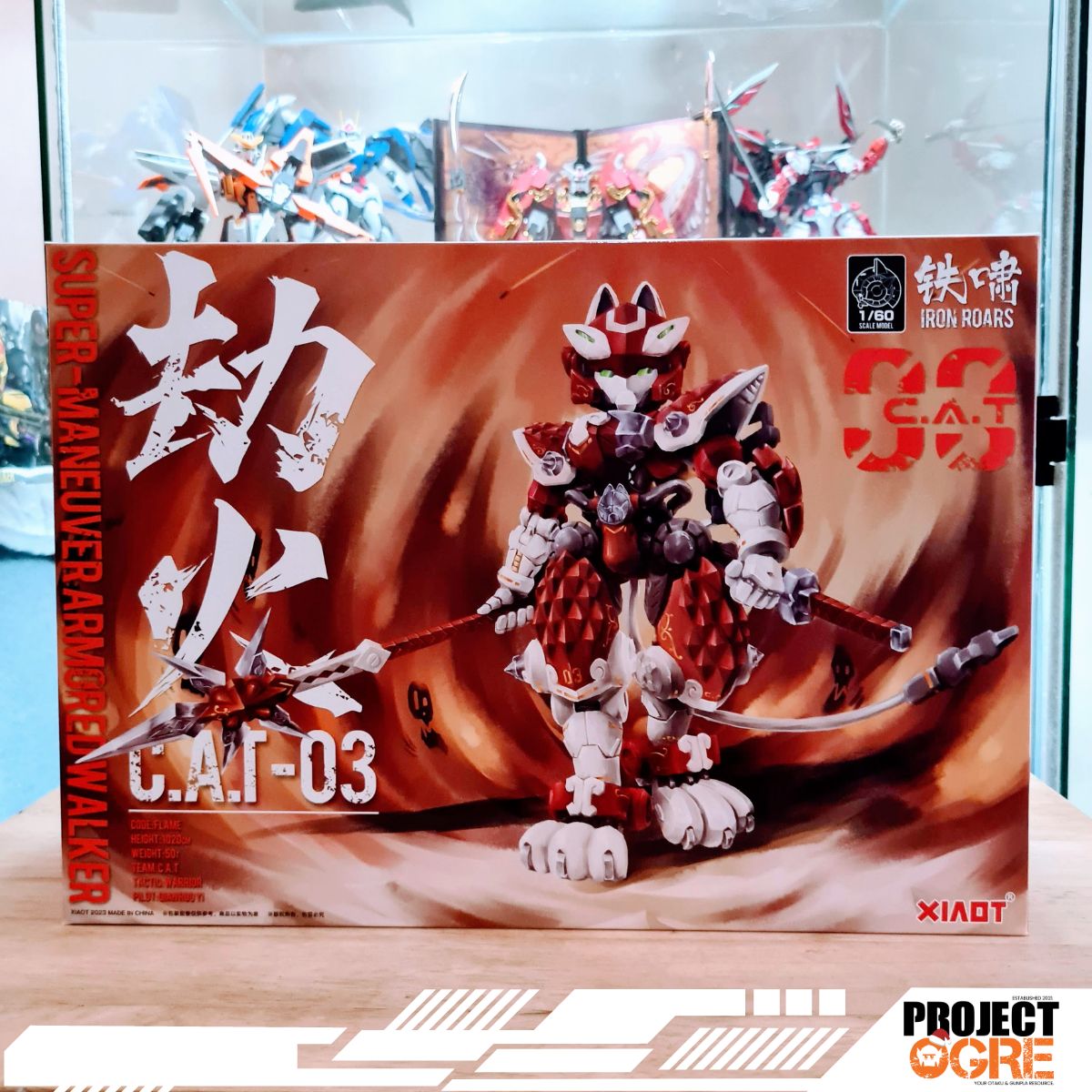 IN STOCK XIAOT IRON ROARS C.A.T-03 1/60 RED