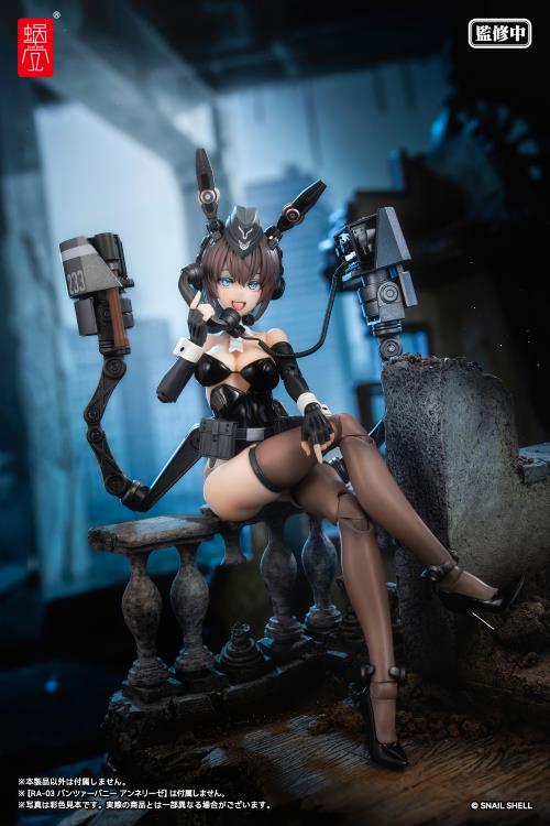 PREORDER Snail Shell 1/12 Armored Bunny Girl ANNELIESE RA-03 + RA-03 Panzer Bunny Anneliese 1/12 Scale Optional Armament Parts Set