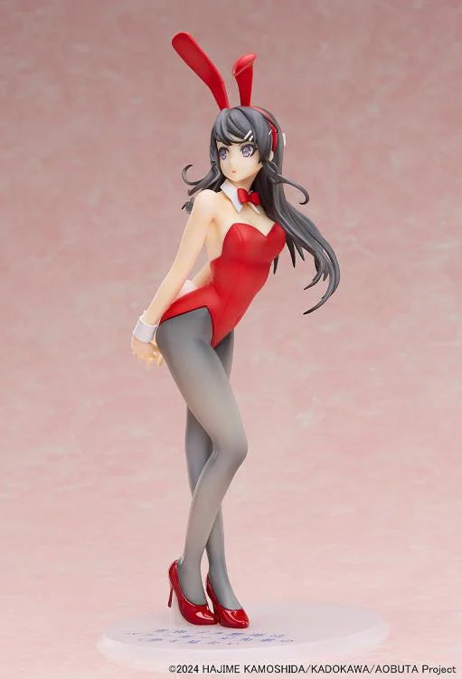 PREORDER Rascal Does Not Dream of Bunny Girl Senpai Mai Sakurajima (Red Bunny Girl Ver.) 1/7 Scale Figure