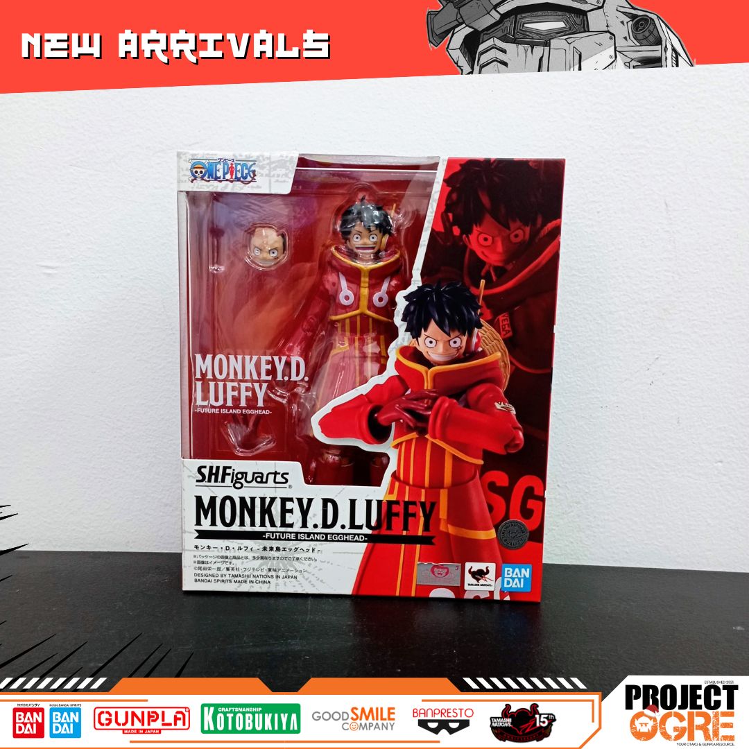 IN STOCK S.H.Figuarts Monkey D. Luffy Future Island Egghead ONE PIECE