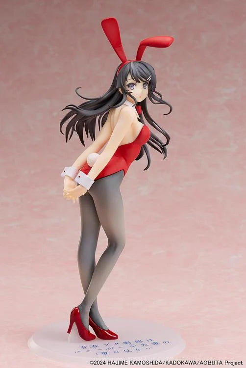 PREORDER Rascal Does Not Dream of Bunny Girl Senpai Mai Sakurajima (Red Bunny Girl Ver.) 1/7 Scale Figure