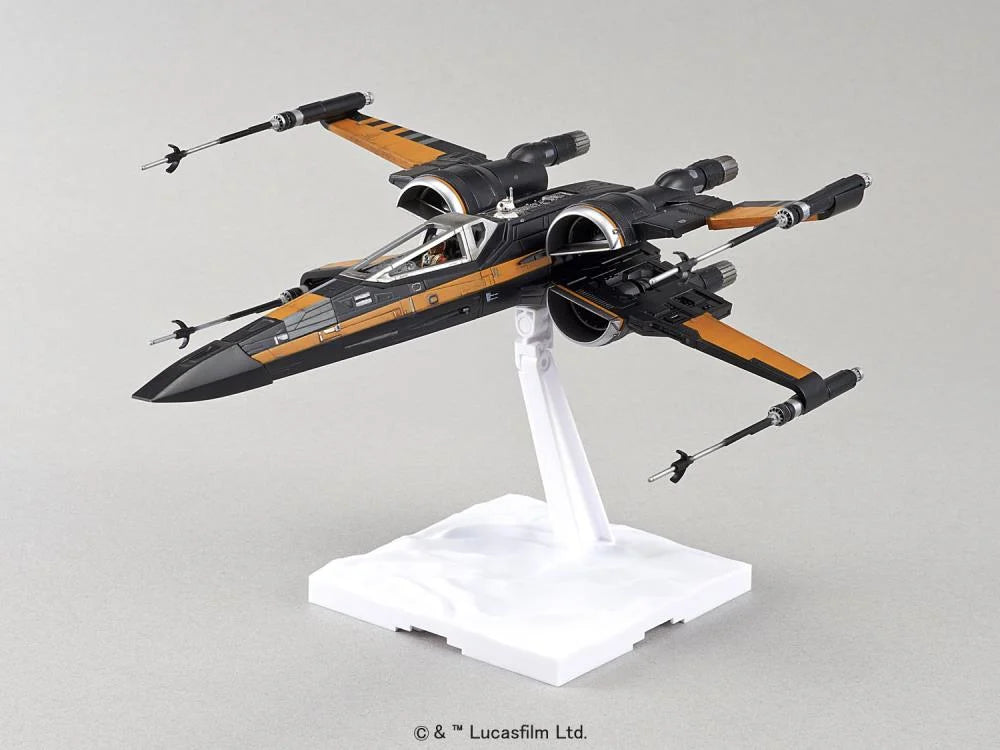 PREORDER Star Wars Poe's X-Wing Fighter 1/72 Scale Model Kit