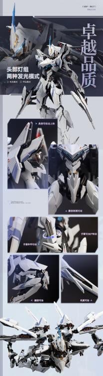 PREORDER MOSHOWTOYS ZY0007 Mecha BREAK Illustrious Class UBP-R02T FALCON Mecha Action Figure