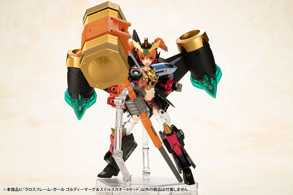 IN STOCK Kotobukiya CG010 CROSS FRAME GIRL GOLDYMARG & STEALTH GAO II SET