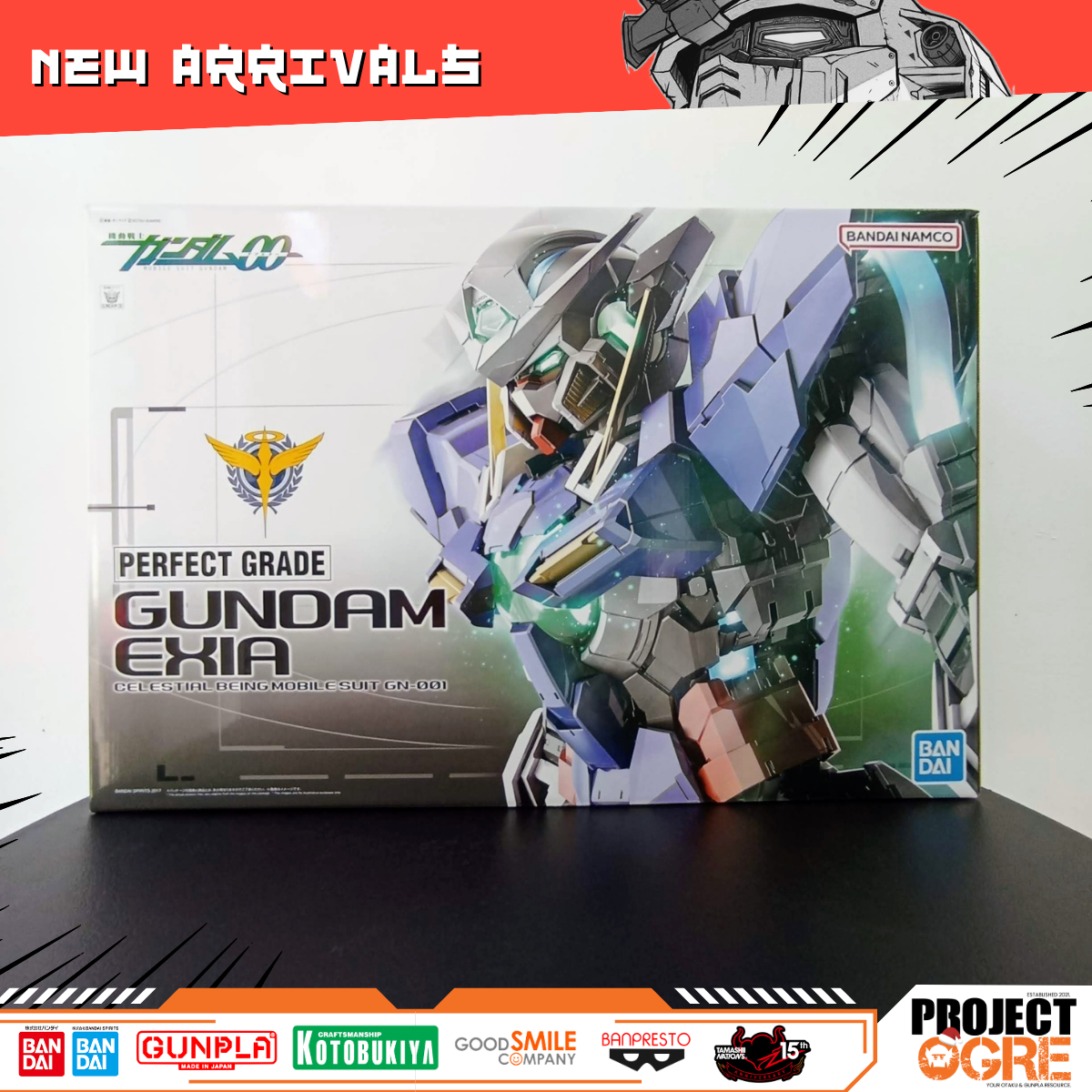 IN STOCK PG 1/60 Gundam Exia