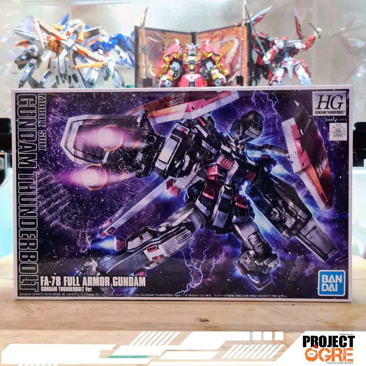 IN STOCK HG 1/144 Full Armor Gundam - Gundam Thunderbolt Anime Ver.