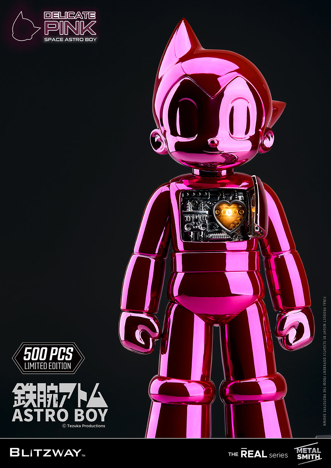 PREORDER BLITZWAY Space Astro Boy Delicate Pink BW-NS-50503