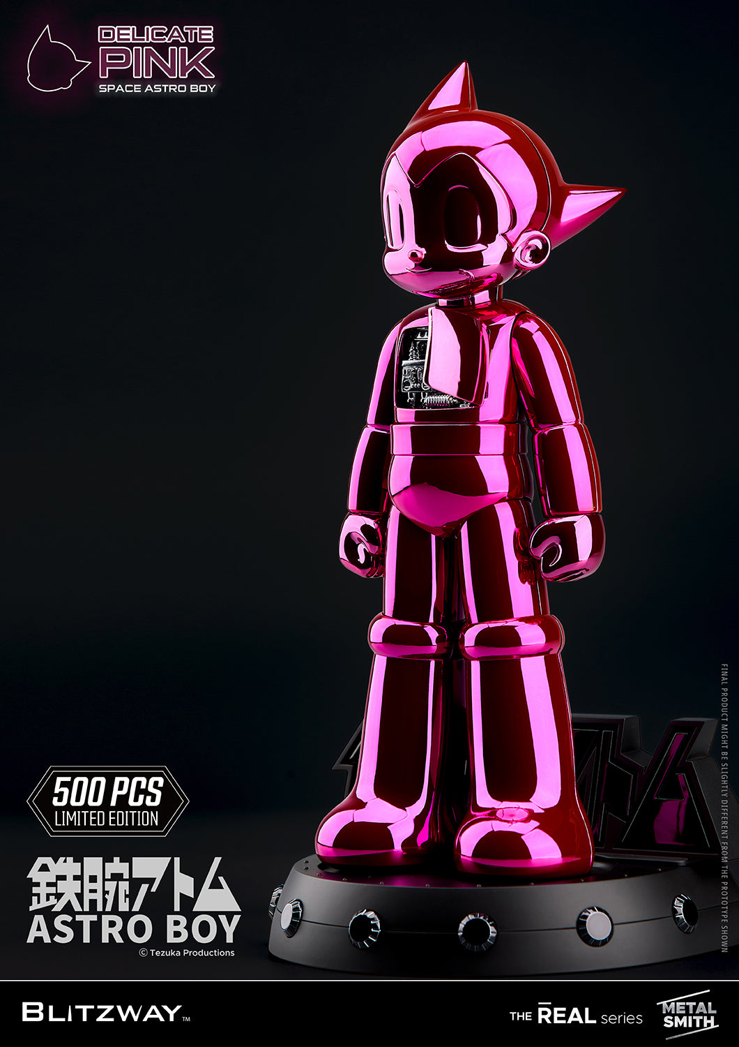 PREORDER BLITZWAY Space Astro Boy Delicate Pink BW-NS-50503