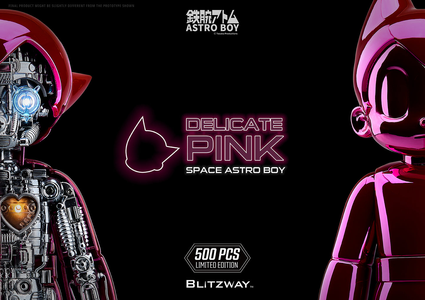 PREORDER BLITZWAY Space Astro Boy Delicate Pink BW-NS-50503