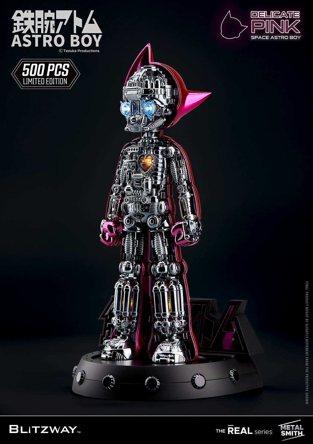 PREORDER BLITZWAY Space Astro Boy Delicate Pink BW-NS-50503