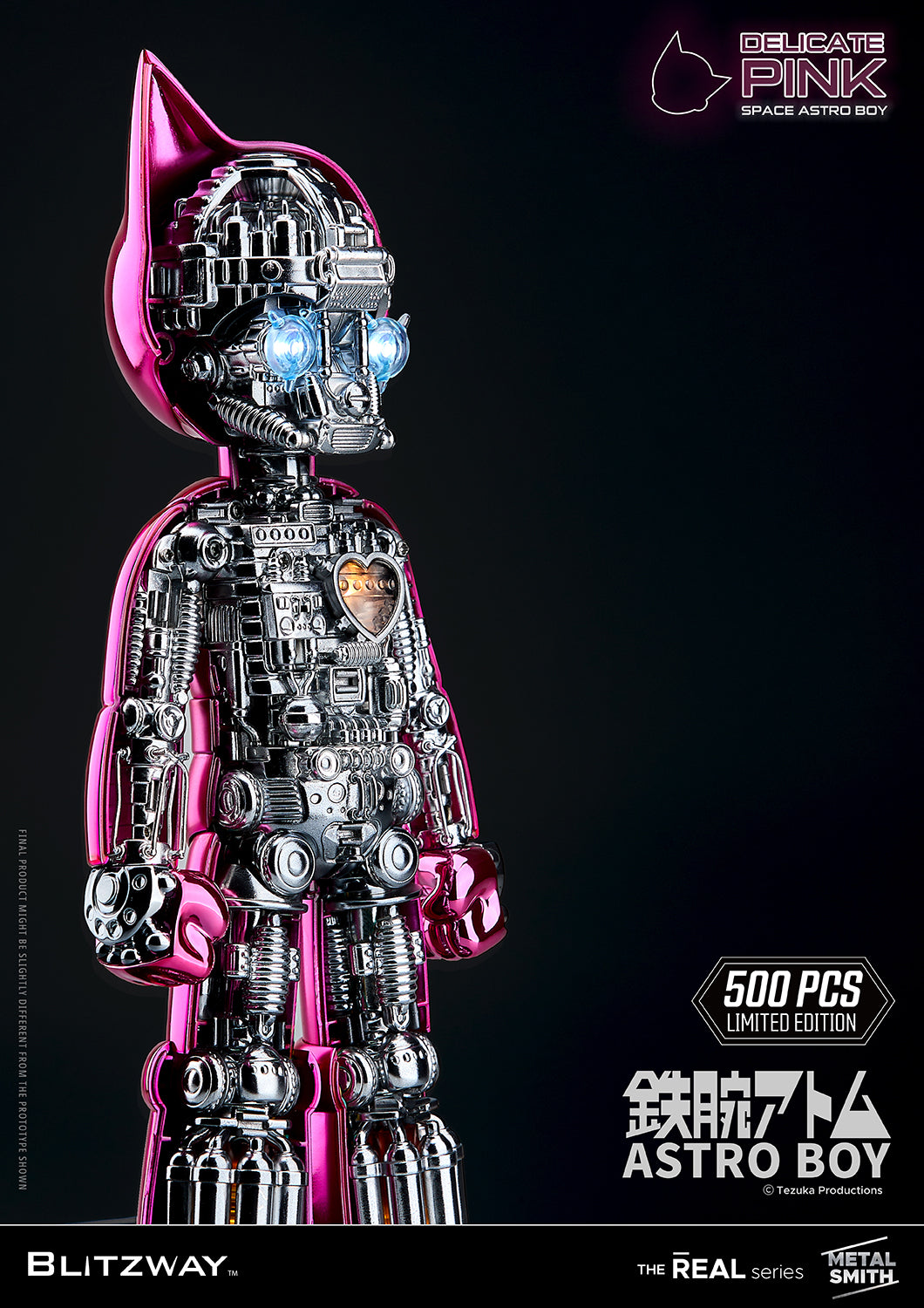 PREORDER BLITZWAY Space Astro Boy Delicate Pink BW-NS-50503