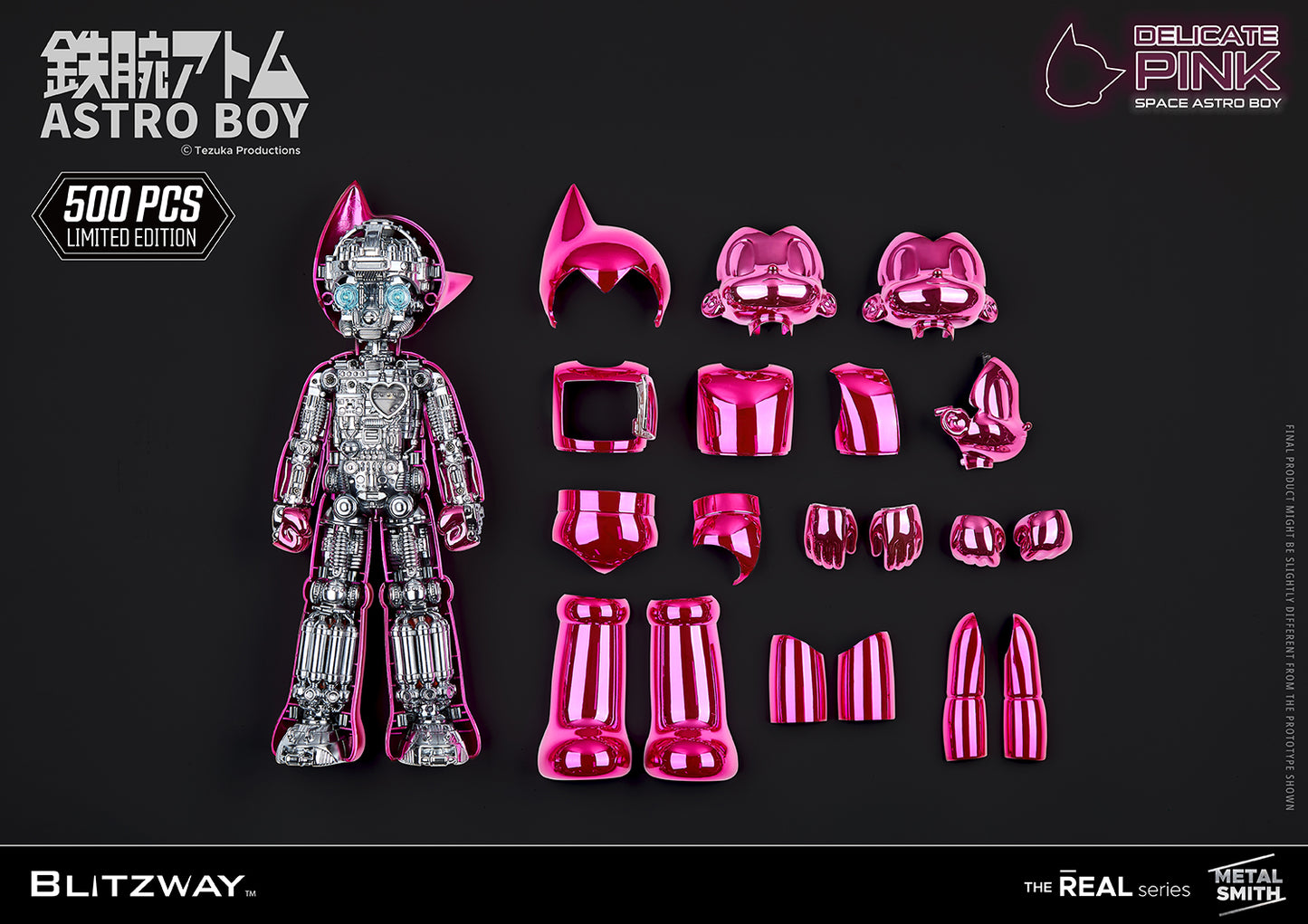 PREORDER BLITZWAY Space Astro Boy Delicate Pink BW-NS-50503