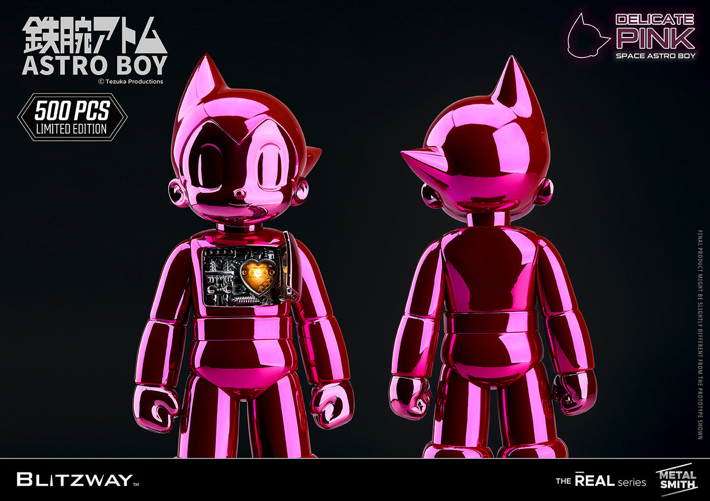 PREORDER BLITZWAY Space Astro Boy Delicate Pink BW-NS-50503