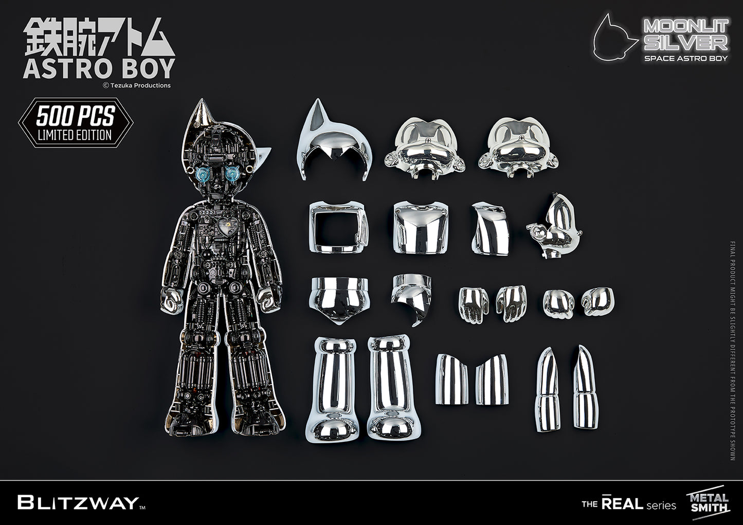 PREORDER BLITZWAY Space Astro Boy Moonlit Silver BW-NS-50501