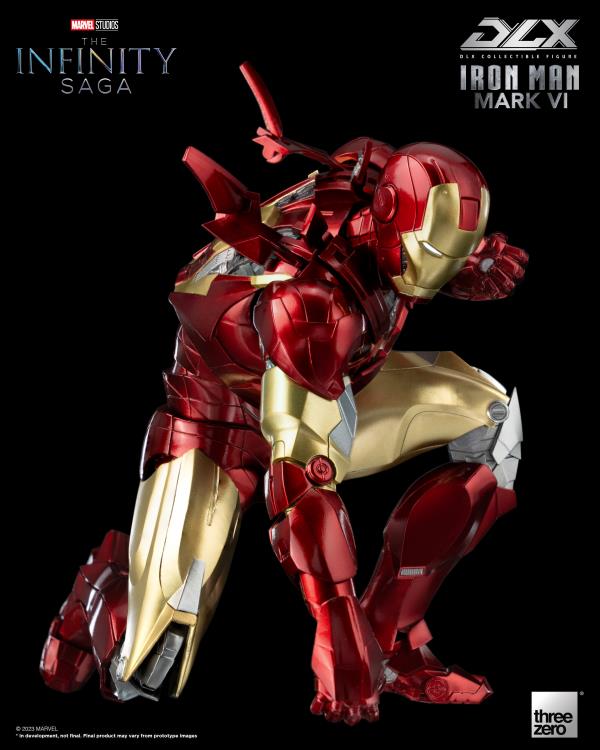PREORDER Threezero Avengers: The Infinity Saga DLX Iron Man Mark 6 1/12 Scale Figure