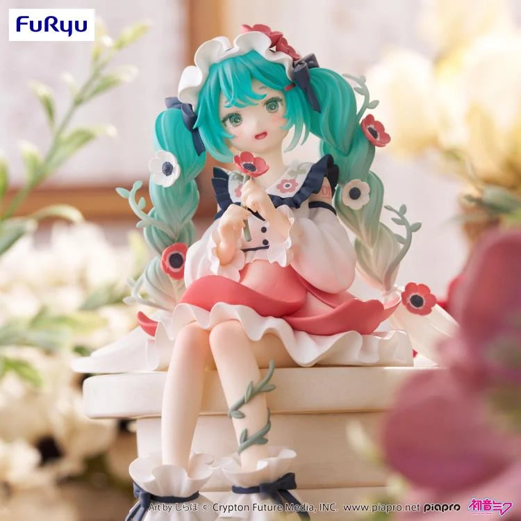 PREORDER Vocaloid Hatsune Miku (Flower Fairy Anemone) Noodle Stopper Figure