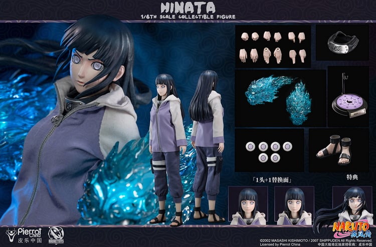 PREORDER RocketToys ROC-006 1/6 Genuinely Authorized Naruto Shippuden Hyuga Hinata