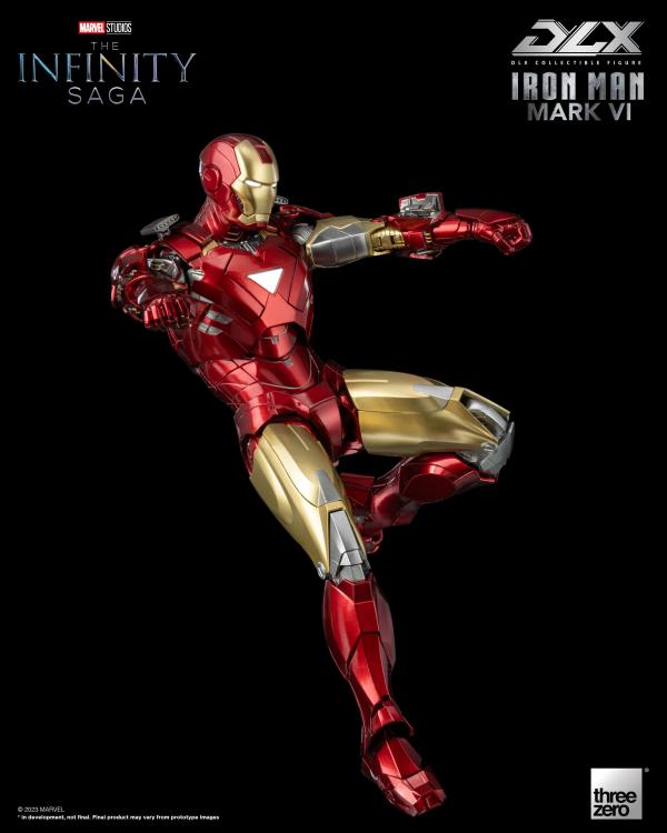 PREORDER Threezero Avengers: The Infinity Saga DLX Iron Man Mark 6 1/12 Scale Figure