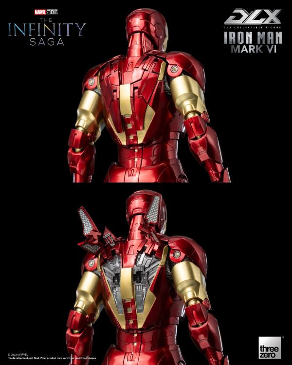 PREORDER Threezero Avengers: The Infinity Saga DLX Iron Man Mark 6 1/12 Scale Figure