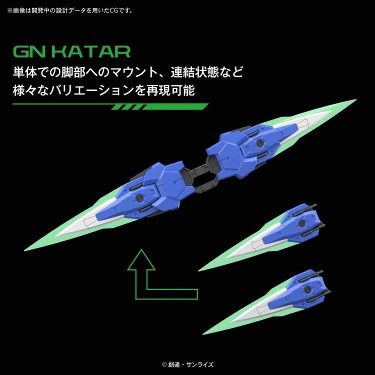 PREORDER Mobile Suit Gundam 00 PG 00 Gundam Seven Sword/G 1/60 Scale Model Kit - April 2025 Release