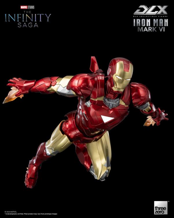 PREORDER Threezero Avengers: The Infinity Saga DLX Iron Man Mark 6 1/12 Scale Figure