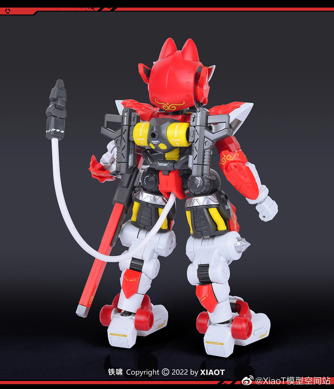 IN STOCK XIAOT IRON ROARS C.A.T-03 1/60 RED