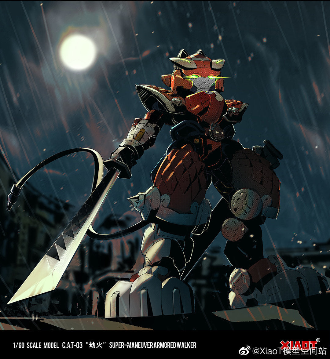 IN STOCK XIAOT IRON ROARS C.A.T-03 1/60 RED