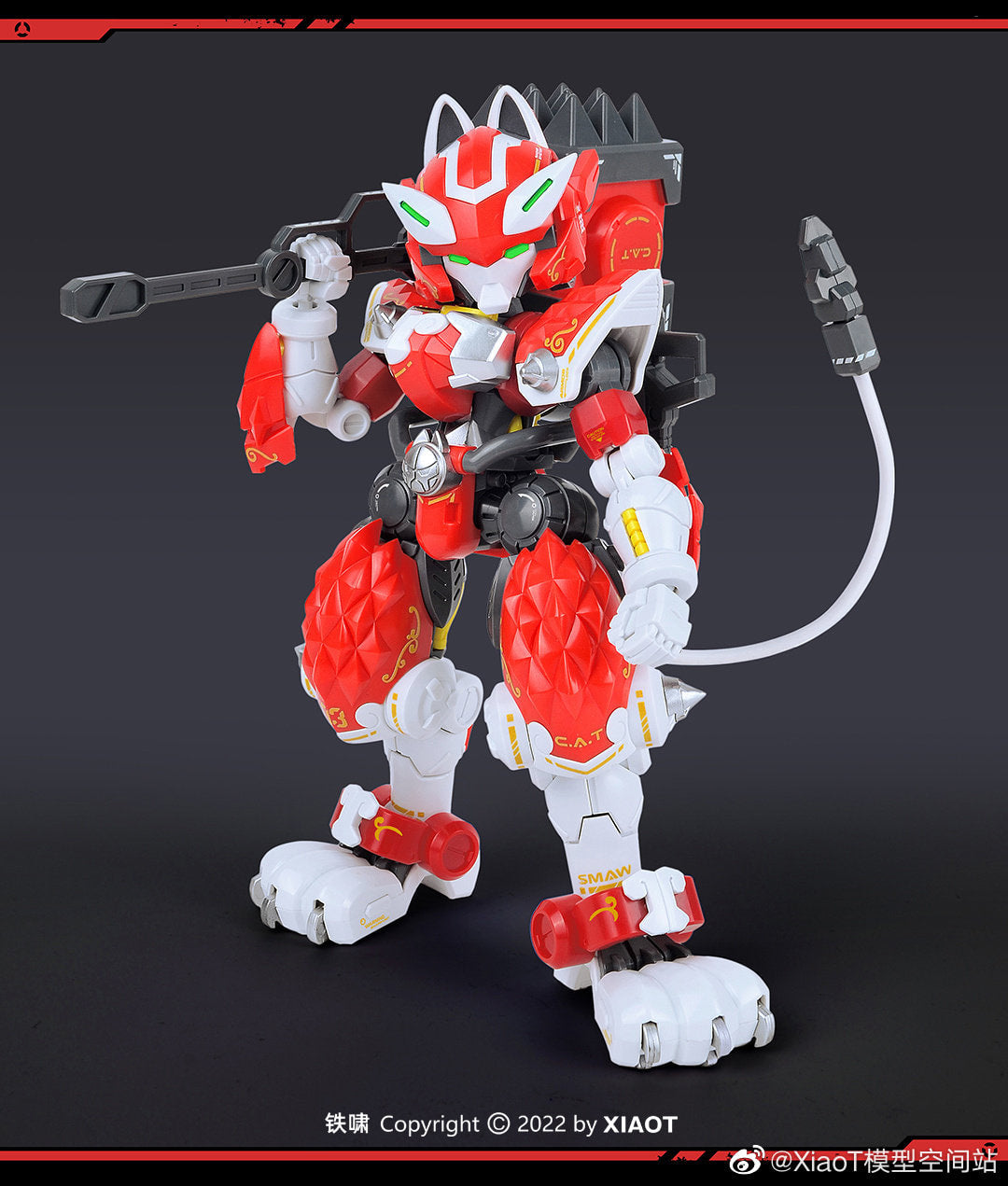 IN STOCK XIAOT IRON ROARS C.A.T-03 1/60 RED