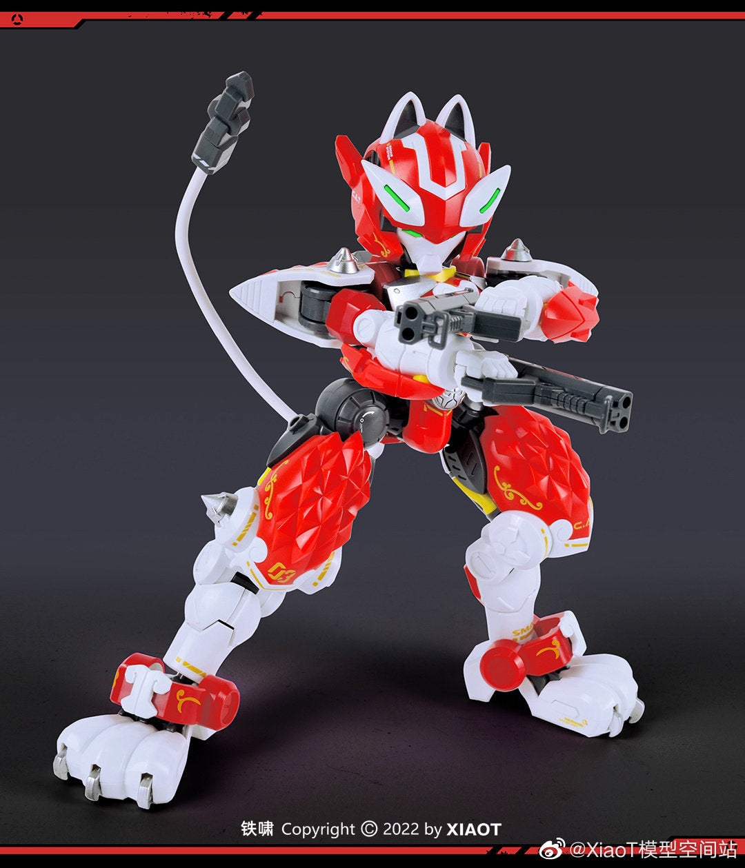 IN STOCK XIAOT IRON ROARS C.A.T-03 1/60 RED