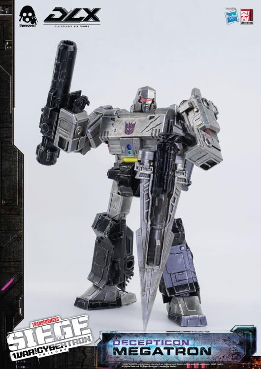 PREORDER Transformers: War for Cybertron Trilogy DLX Scale Collectible Series Decepticon Megatron Action Figure
