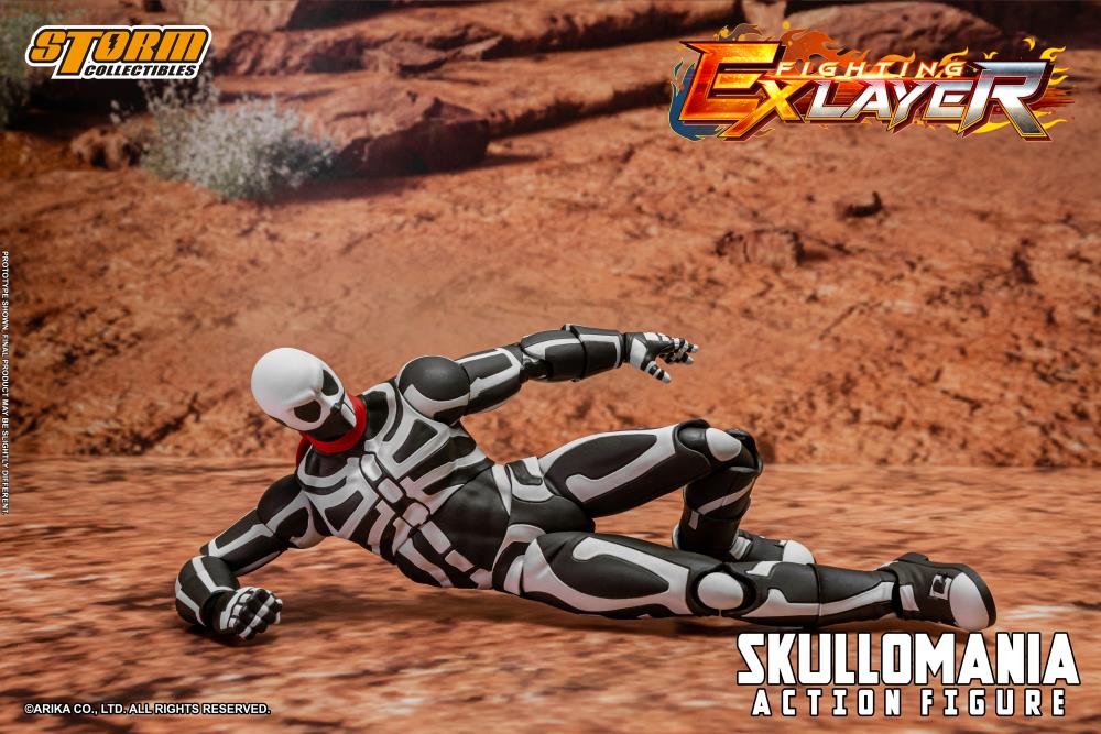 PREORDER SKULLOMANIA - FIGHTING EX LAYER Action Figure