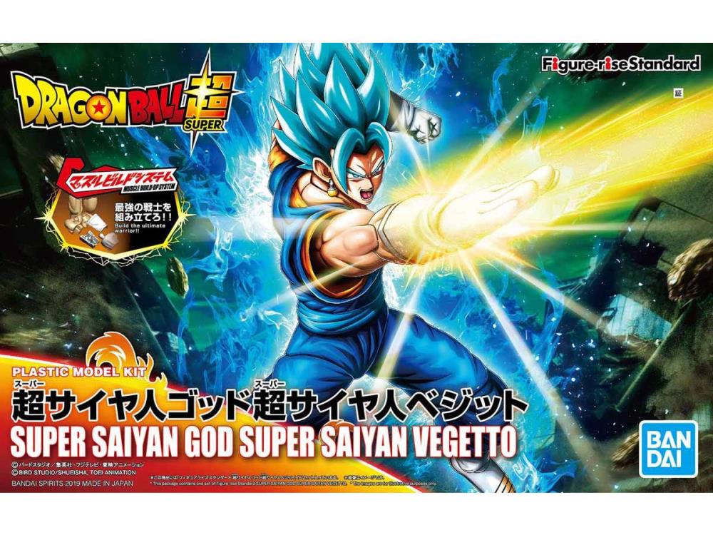IN STOCK Figure-rise Standard Super Saiyan God Super Saiyan Vegetto