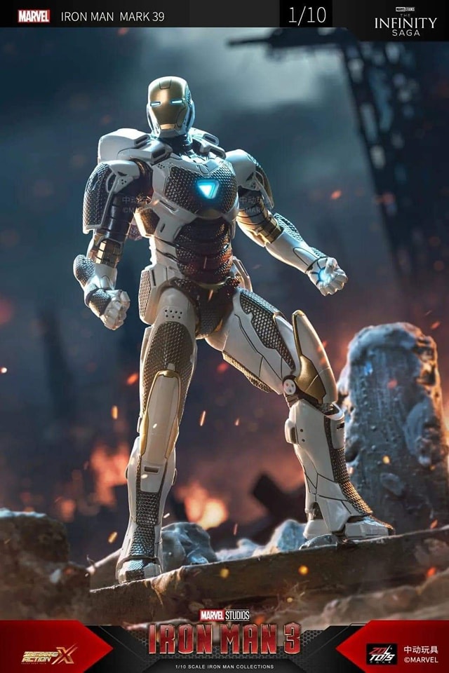 PREORDER ZD Toys Iron Man Mark 39 1/10 Scale