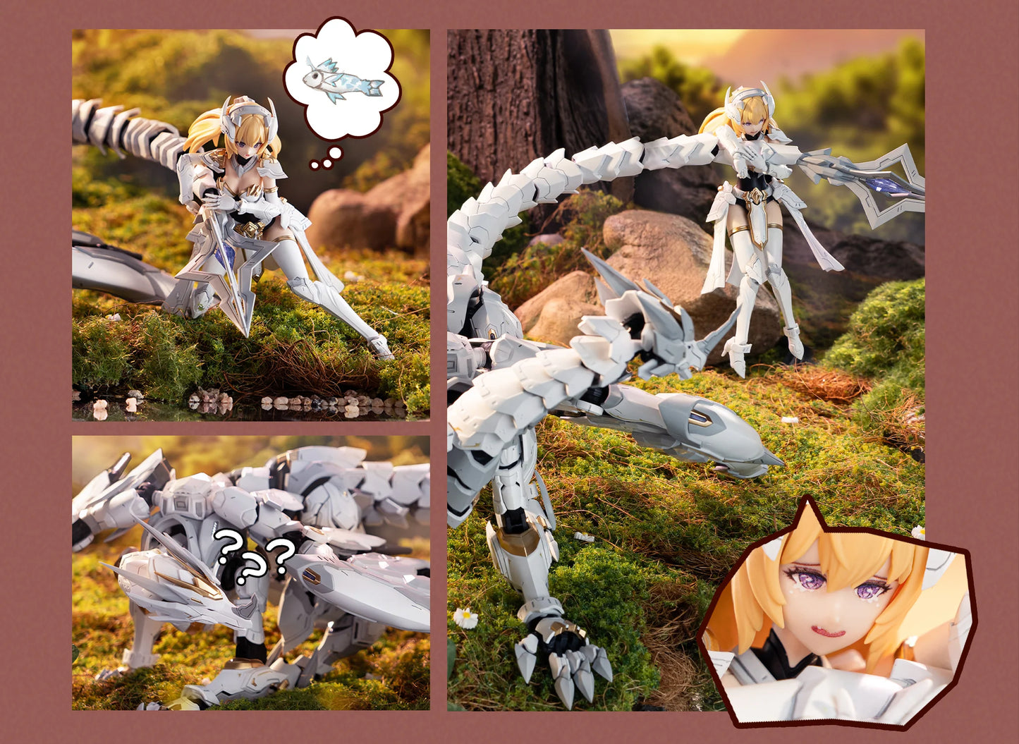 PREORDER 1/12 Scale DAYTIME METEOR DORNE and MiDé’ěr Plastic Model Kit
