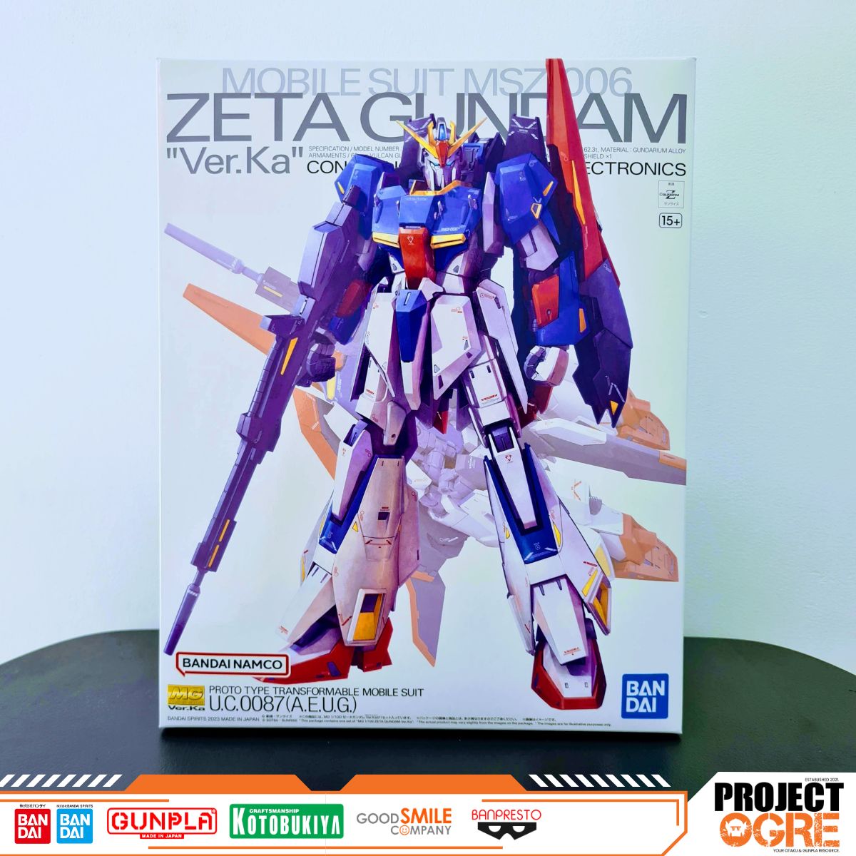 IN STOCK 1/100 MG Zeta Gundam Ver.Ka – Project OGRE