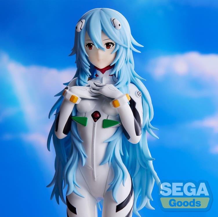 PREORDER Rebuild of Evangelion Rei Ayanami (Long Hair Ver.) Super Premium Figure