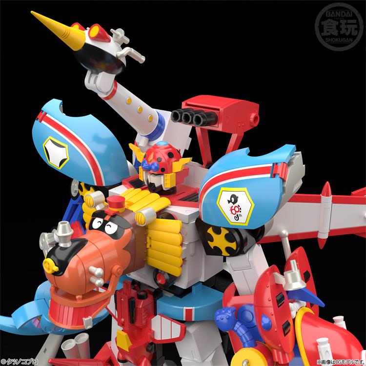 PREORDER Tatsunoko Productions 60th Anniversary Time Bokan SMP Gattai Time Bokan Robot Exclusive Model Kit Set
