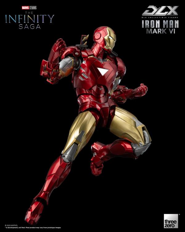 PREORDER Threezero Avengers: The Infinity Saga DLX Iron Man Mark 6 1/12 Scale Figure