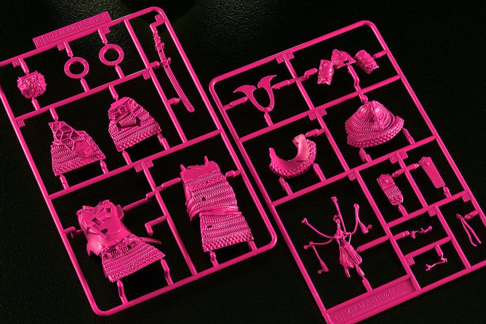 PREORDER PLAMAX Kamakura Period Armored Warrior (Pink Color Edition) 1/12 Scale Model Kit