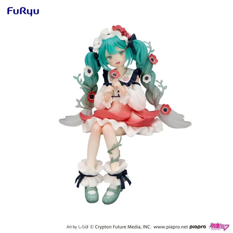 PREORDER Vocaloid Hatsune Miku (Flower Fairy Anemone) Noodle Stopper Figure