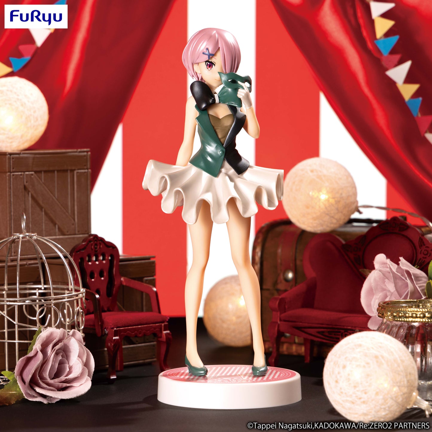 PREORDER Re:ZERO -Starting Life in Another World- SSS Figure -Ram in Circus Pearl Color ver.-