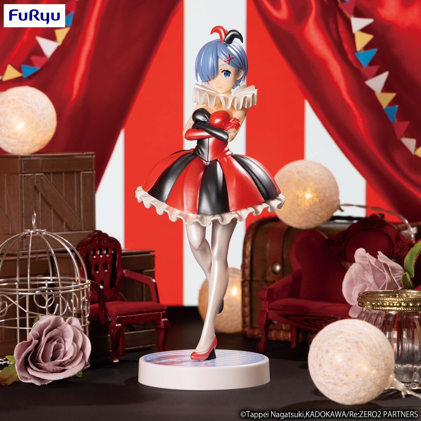 PREORDER Re:ZERO -Starting Life in Another World- SSS Figure -Rem in Circus Pearl Color ver.-