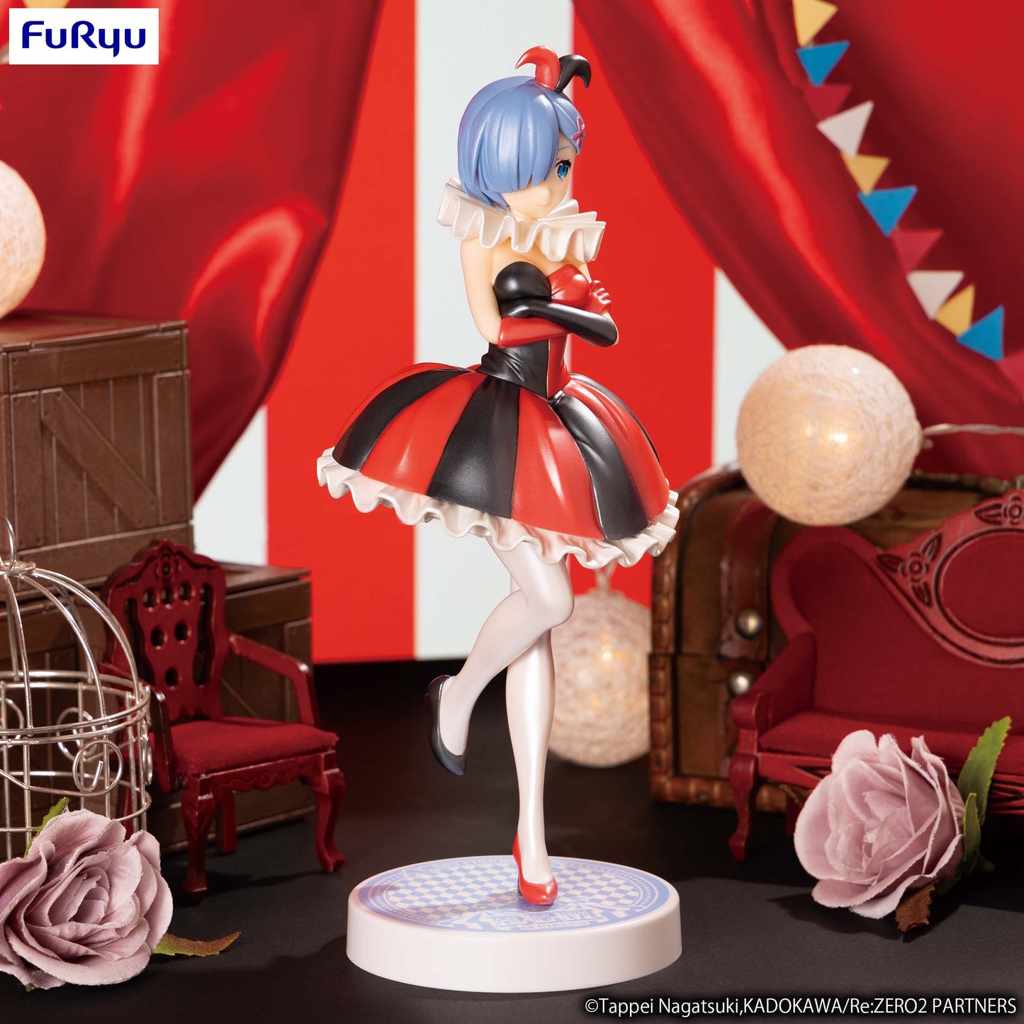 PREORDER Re:ZERO -Starting Life in Another World- SSS Figure -Rem in Circus Pearl Color ver.-