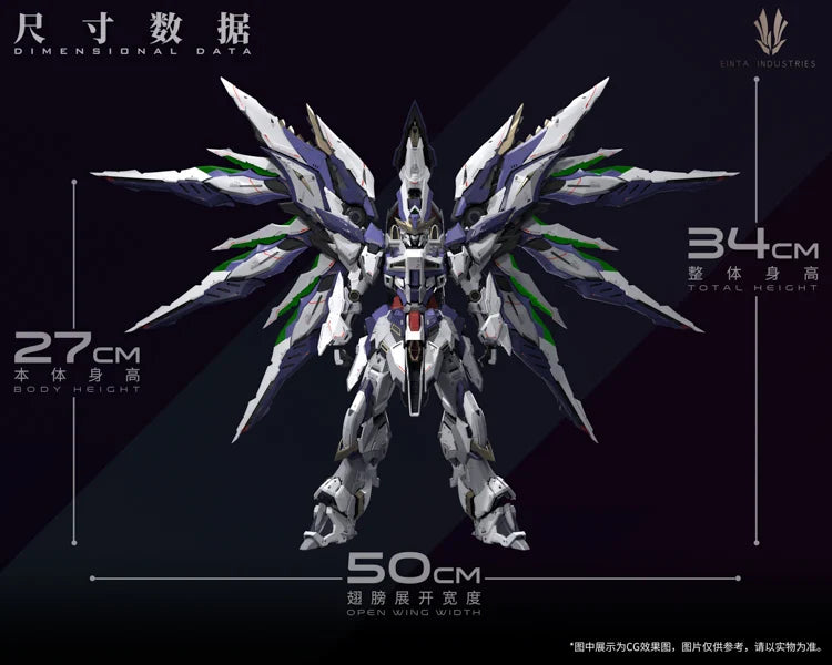 PREORDER EINTA-INDUSTRIES NPCM-017 Level-Ultimate Sky Defender 1/72 Scale Model Kit